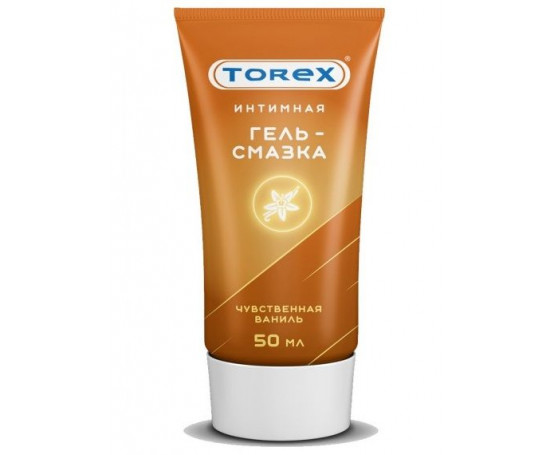 Смазка на водной основе TOREX  Чувственная ваниль  - 50 мл.