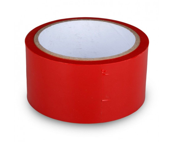 Красная лента для бондажа Easytoys Bondage Tape - 20 м.