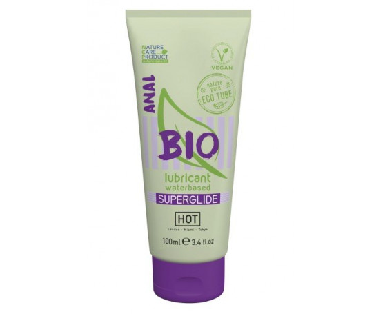 Интимный увлажняющий анальный гель BIO SuperGlide Anal - 100 мл.