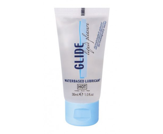 Интимная смазка на водной основе Glide - 30 мл.