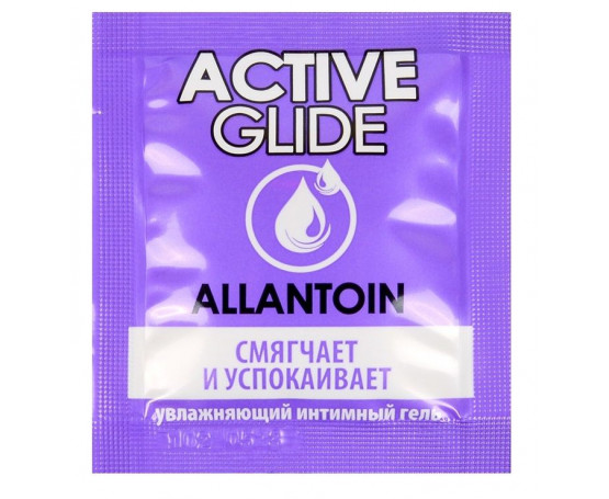 Лубрикант на водной основе Active Glide с аллантоином - 3 гр.
