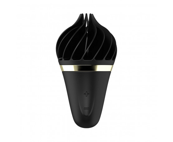 Черный вибратор-спиннер Satisfyer Sweet Treat