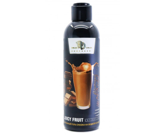 Интимный гель-смазка JUICY FRUIT с ароматом молочного шоколада - 200 мл.