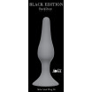 Серая анальная пробка Slim Anal Plug XL - 15,5 см.