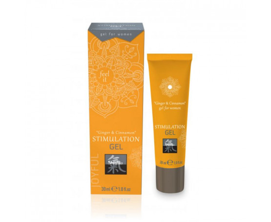 Возбуждающий интимный гель STIMULATION GEL Ginger   Cinnamon - 30 мл.
