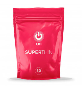 Ультратонкие презервативы ON Super Thin - 50 шт.