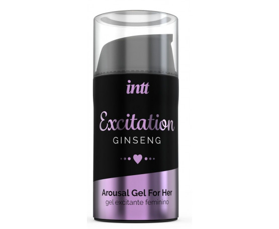 Женский возбуждающий интимный гель Excitation Ginseng - 15 мл.