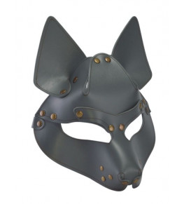 Серая маска Wolf с клепками