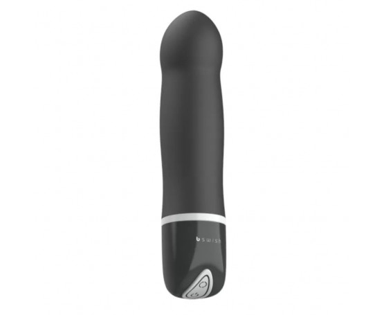 Черный мини-вибратор Bdesired Deluxe - 15,3 см.
