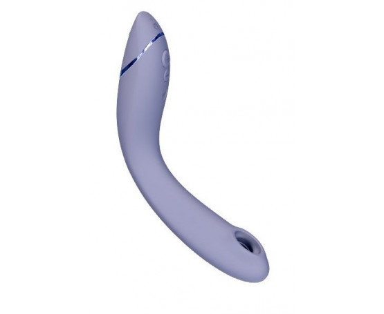 Сиреневый стимулятор G-точки Womanizer OG c технологией Pleasure Air и вибрацией - 17,7 см.
