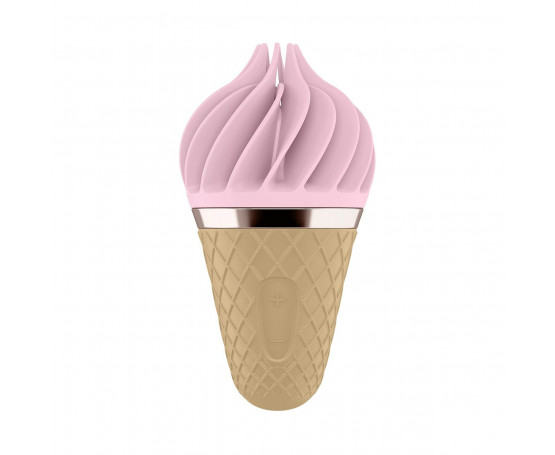 Вибратор-спиннер с розовыми лепестками Satisfyer Sweet Treat