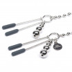 Зажимы для сосков на нитке бусин At My Mercy Chained Nipple Clamps