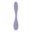 Сиреневый гибкий вибратор Satisfyer G-Spot Flex 5+ - 19,6 см.