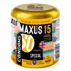 Презервативы с точками и рёбрами MAXUS Special - 15 шт.
