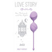Сиреневые вагинальные шарики One Thousand and One Nights