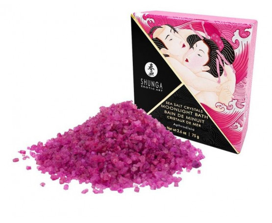 Соль для ванны  Bath Salts Aphrodisia с цветочным ароматом - 75 гр.