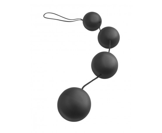 Анальная цепочка из 4 шариков Deluxe Vibro Balls