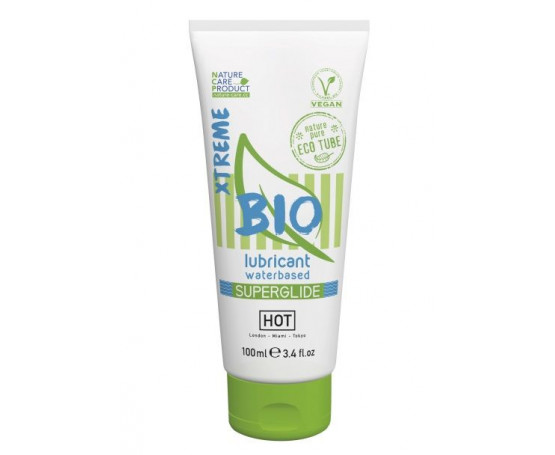 Интимный увлажняющий гель BIO SuperGlide Xtreme - 100 мл.