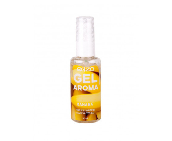 Интимный лубрикант Egzo Aroma с ароматом банана - 50 мл. FFF