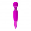 Лиловый вибромассажер Flirtatious Wand - 25 см.