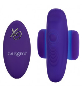 Фиолетовый стимулятор в трусики Lock-N-Play Remote Pulsating Panty Teaser