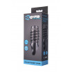 Открытая дымчатая насадка с точками и рёбрами ToyFa XLover - 11,5 см.