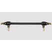 Черная распорка для ног Bound to You Faux Leather Spreader Bar - 50,8 см.
