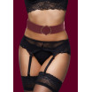 Бордовый ремень Halo Waist Belt - размер L-XL