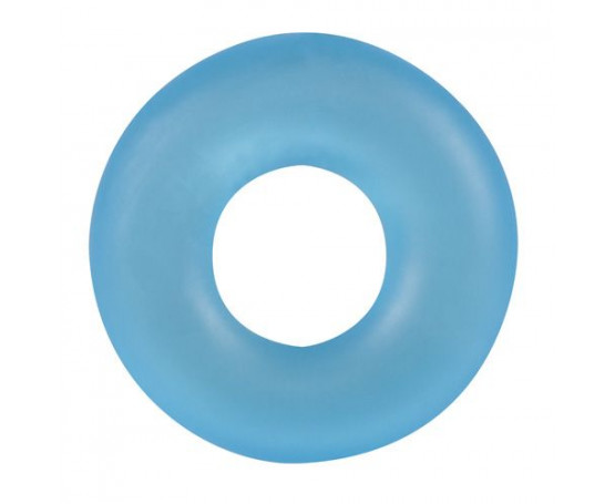 Голубое эрекционное кольцо Stretchy Cockring 