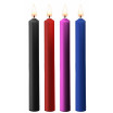 Набор из 4 разноцветных восковых свечей Teasing Wax Candles Large