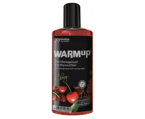 Разогревающее масло WARMup Cherry - 150 мл.