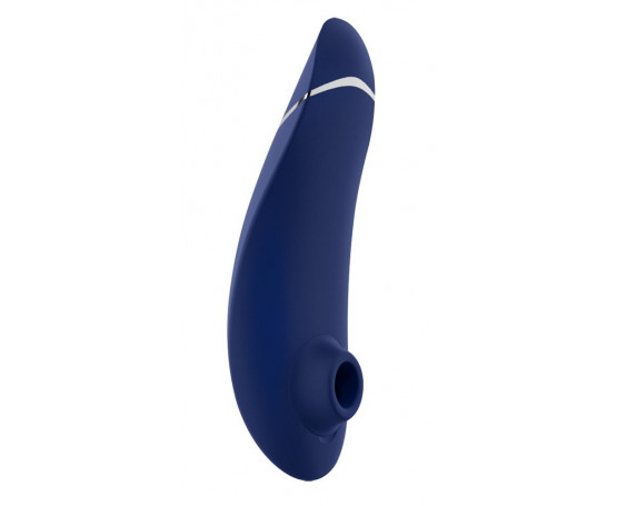 Синий клиторальный стимулятор Womanizer Premium 2
