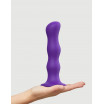 Фиолетовая насадка Strap-On-Me Dildo Geisha Balls size XL