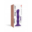 Фиолетовая насадка Strap-On-Me Dildo Geisha Balls size XL