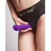 Фиолетовая насадка Strap-On-Me Dildo Geisha Balls size XL