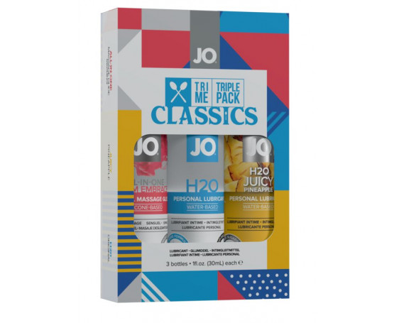 Подарочный набор лубрикантов Tri-Me Triple Pack Classics