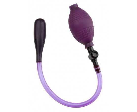 Фиолетовый анальный стимулятор с функцией расширения Anal Balloon