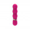 Розовый фигурный мини-вибратор Ripple Vibe - 11,9 см.