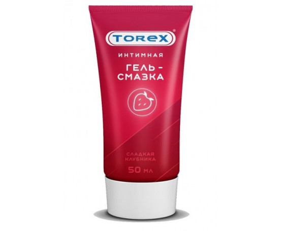 Смазка на водной основе TOREX  Сладкая клубника  - 50 мл.