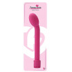 Ярко-розовый вибромассажер G-SPOT VIBRATOR - 21 см.