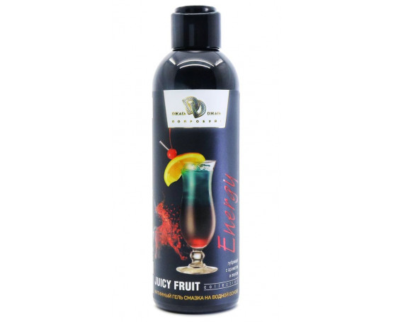 Интимный гель-смазка JUICY FRUIT с ароматом энергетика - 200 мл.