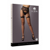 Пояс для чулок с гартерами Striped Fishnet Garterbelt