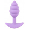 Фиолетовая анальная втулка Mini Butt Plug - 7,5 см.