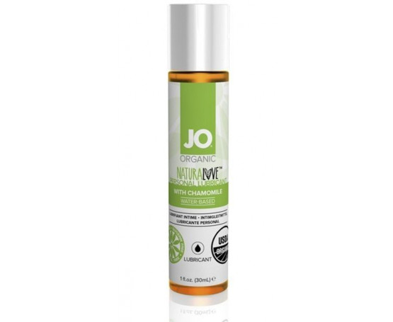 Лубрикант на водной основе с экстрактом ромашки JO NATURALOVE ORIGINAL - 30 мл.