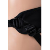 Страпон с 2 насадками и вибрацией UniStrap - 20 и 18 см.