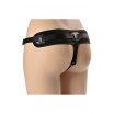 Черные трусики для страпона HARNESS Locker размера XS-M