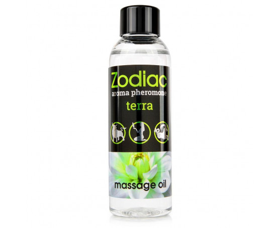 Массажное масло с феромонами ZODIAC Terra - 75 мл.