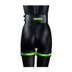 Набор для бондажа Thigh Cuffs with Belt and Handcuffs - размер S-M