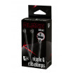Черные зажимы на соски и клитор на цепочке DELUXE NIPPLE   CLIT CLAMPS