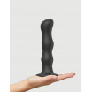 Черная насадка Strap-On-Me Dildo Geisha Balls size XL
